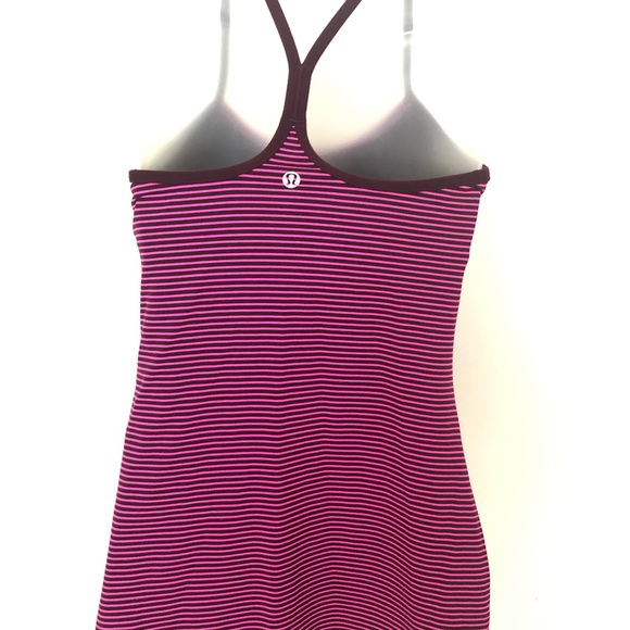 EUC! LULULEMON POWER Y ATHLETIC TOP - Picture 5 of 6